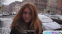 euro redhead plowed at casting audition min Konulu Porno