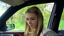 Stranded blonde teen fucking in car pov Konulu Porno