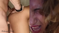 the most and painful anal creampie for gift at san valentine s day stepdaddy rough and power fucks his stepdaughter in the bathroom min Konulu Porno