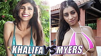 BANGBROS - Battle Of The GOATs: Mia Khalifa vs ... Konulu Porno