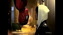 Spider Man Scene - Blowjob / Spider Man scene Konulu Porno