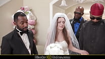 bride gangbanged by grooms black friends min Konulu Porno