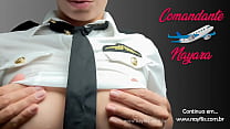 commander nayara ready to make you take off commanding your handjob complete at www nayflix com br min Konulu Porno